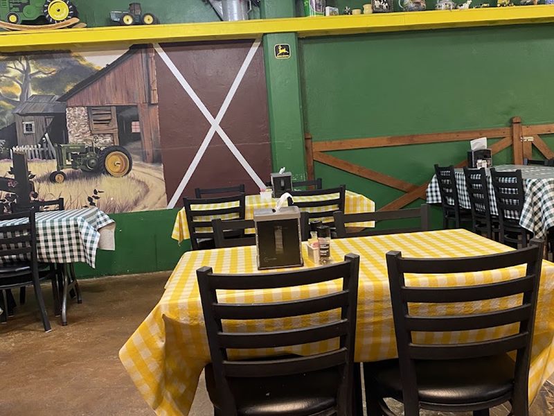 Butter Churn Restaurant interior